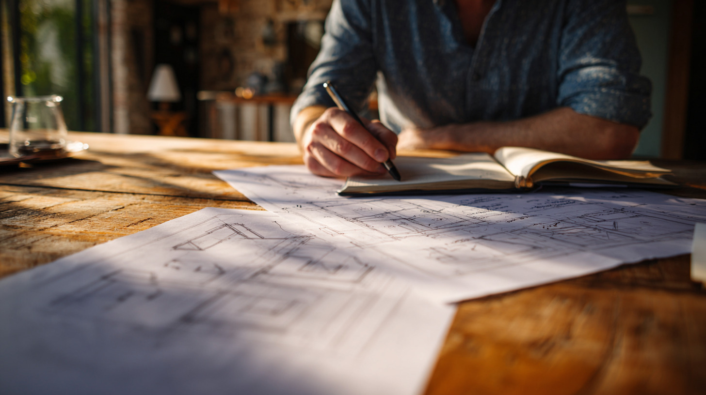 Combles en cours d’aménagement montrant la structure du toit et l’importance de l’isolation thermique.